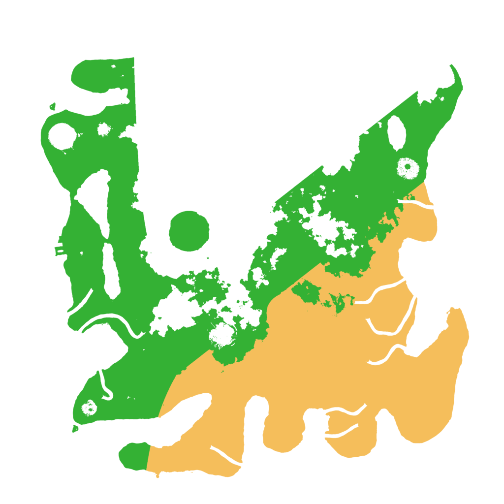 Biome Rust Map: Procedural Map, Size: 3500, Seed: 146284899