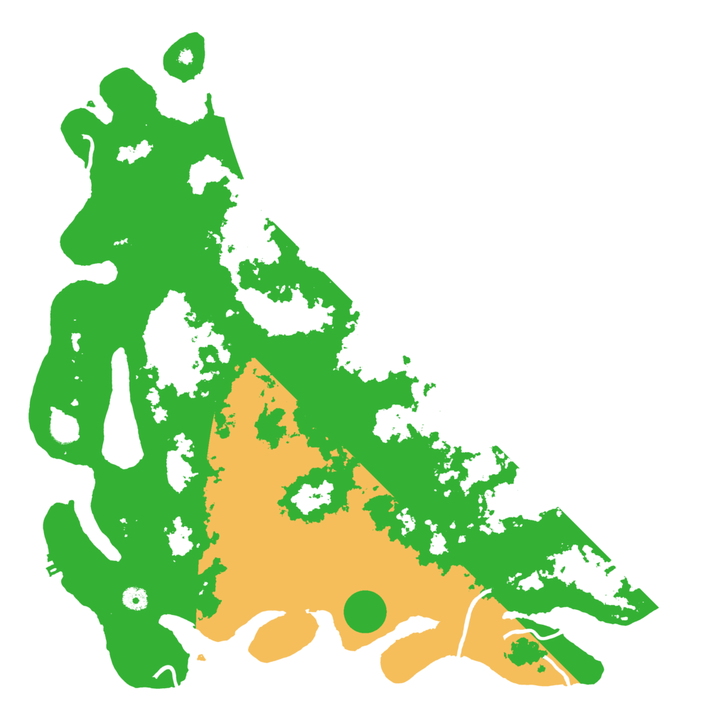 Biome Rust Map: Procedural Map, Size: 4500, Seed: 832058490