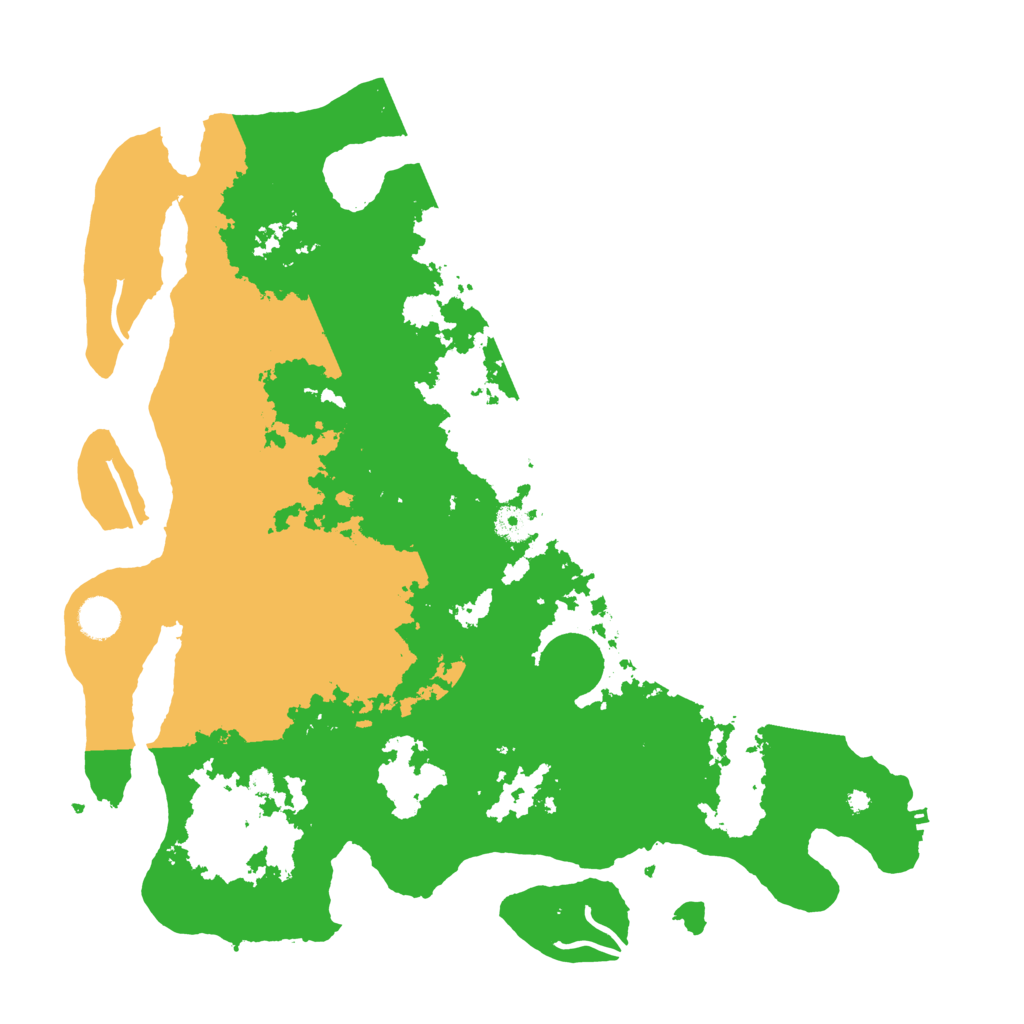 Biome Rust Map: Procedural Map, Size: 4250, Seed: 18786