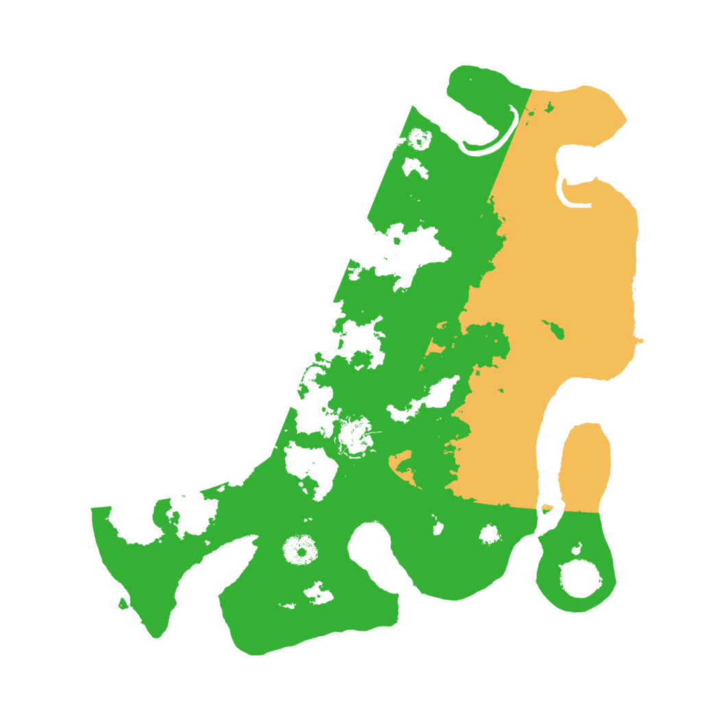 Biome Rust Map: Procedural Map, Size: 3250, Seed: 405055891