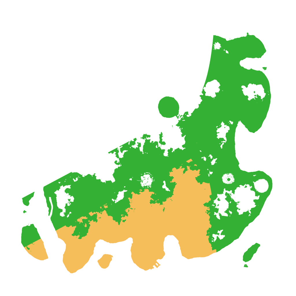 Biome Rust Map: Procedural Map, Size: 3850, Seed: 6451214