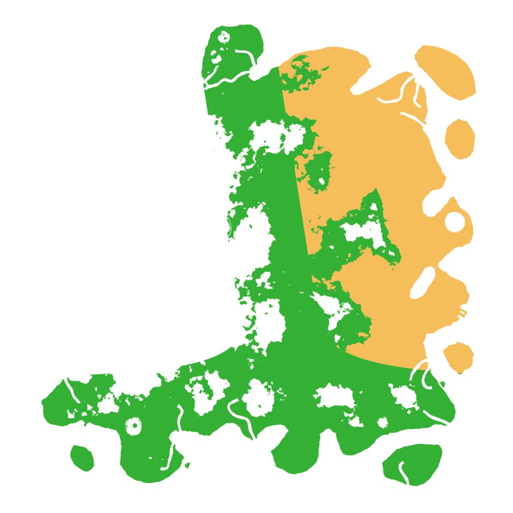 Biome Rust Map: Procedural Map, Size: 4500, Seed: 22833866