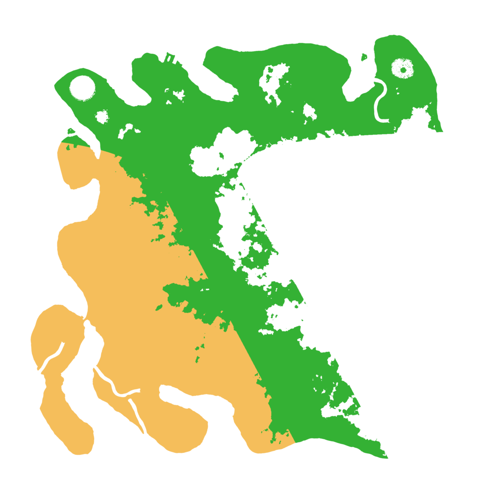 Biome Rust Map: Procedural Map, Size: 3500, Seed: 1269168704