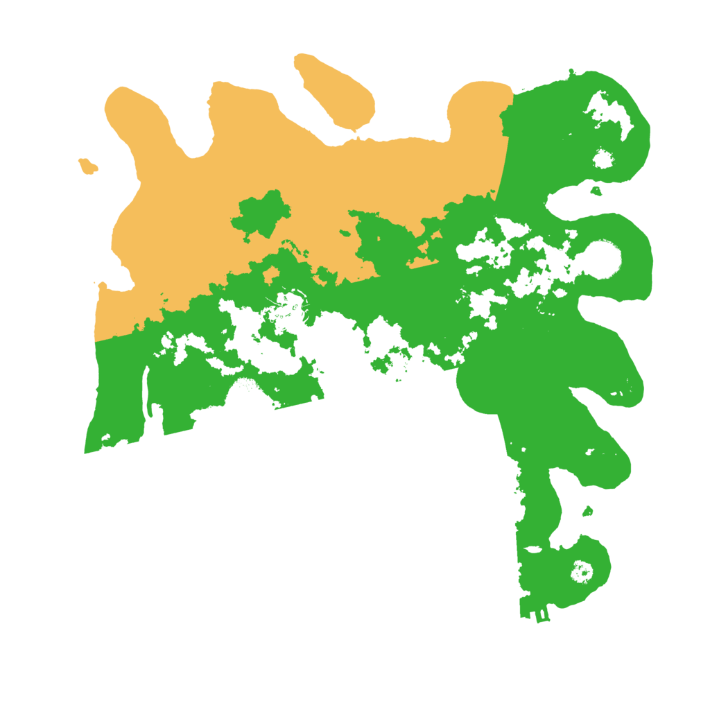 Biome Rust Map: Procedural Map, Size: 3300, Seed: 13737