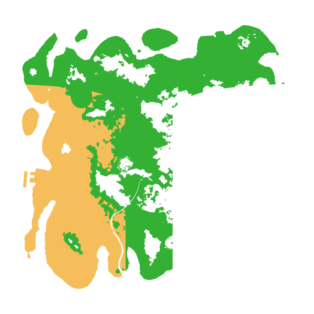 Biome Rust Map: Procedural Map, Size: 4000, Seed: 1319403191