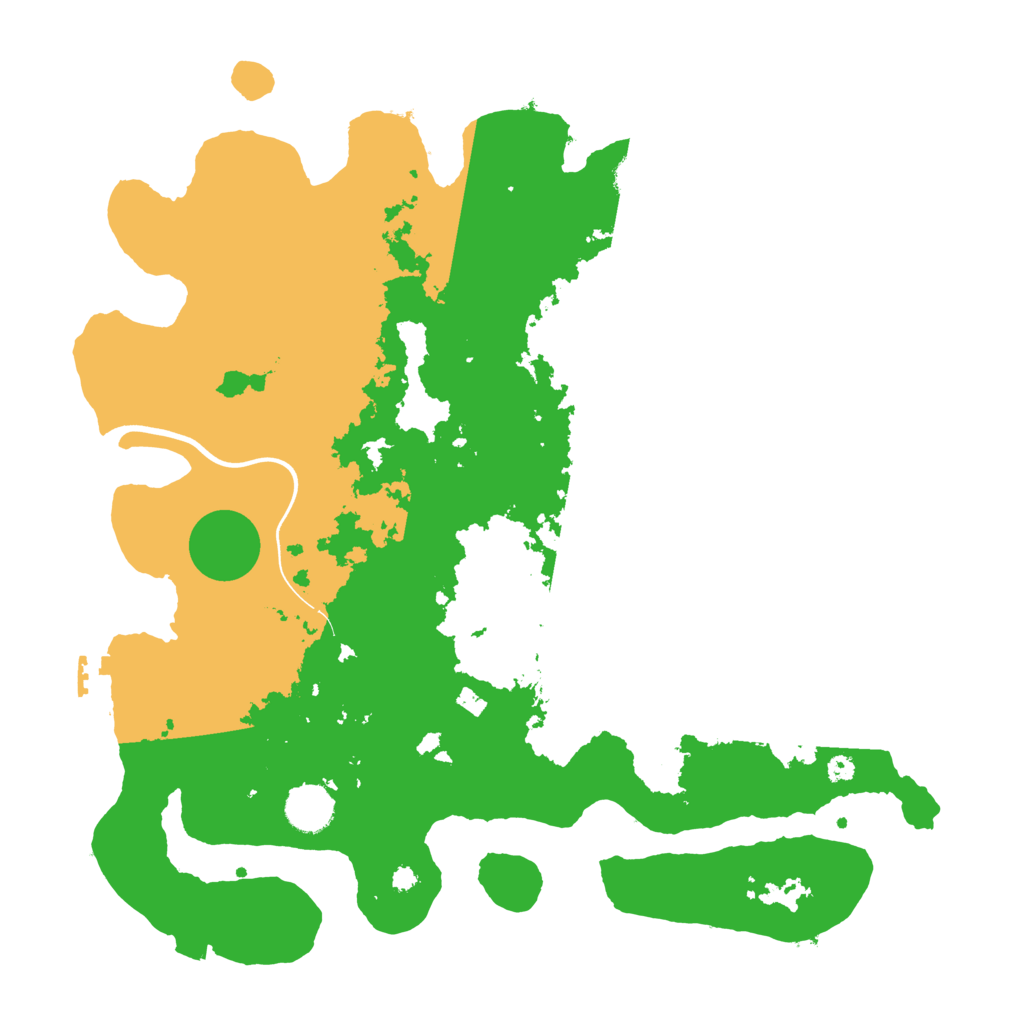 Biome Rust Map: Procedural Map, Size: 3800, Seed: 800851