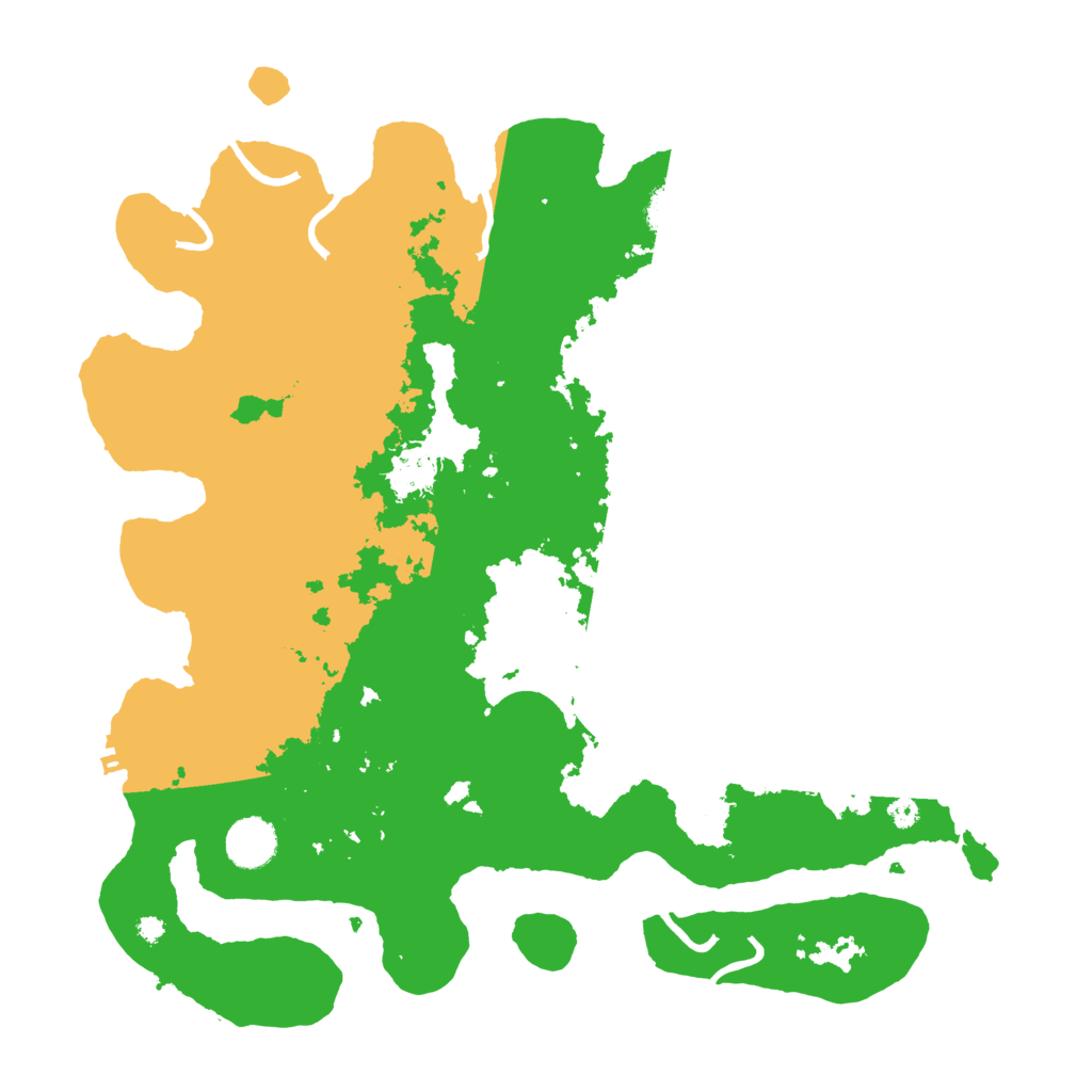 Biome Rust Map: Procedural Map, Size: 3800, Seed: 800851