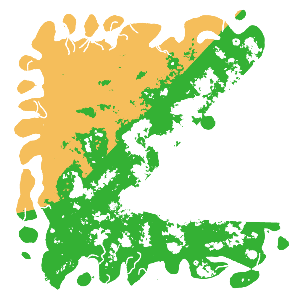 Biome Rust Map: Procedural Map, Size: 6000, Seed: 11234