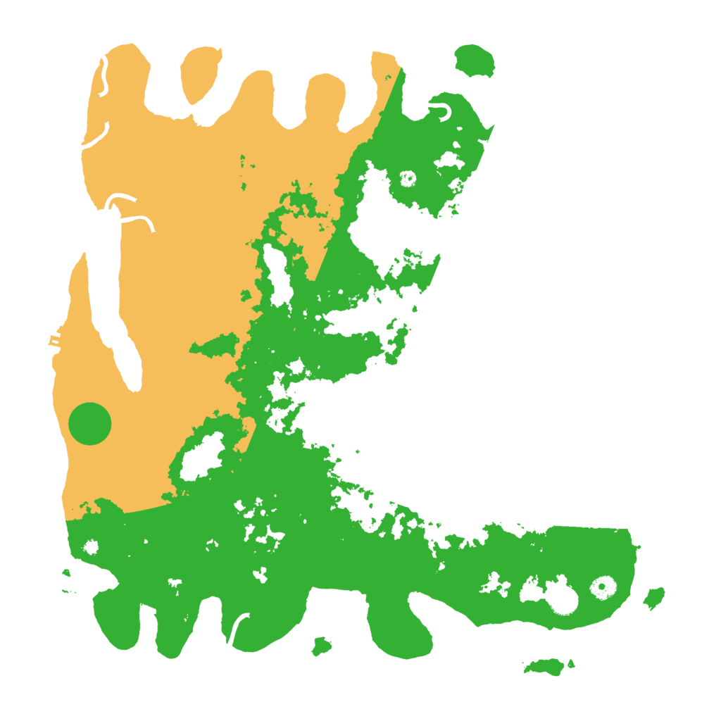 Biome Rust Map: Procedural Map, Size: 4444, Seed: 349241