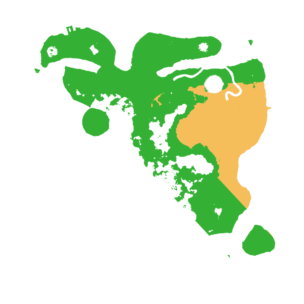 Biome Rust Map: Procedural Map, Size: 3000, Seed: 729813497