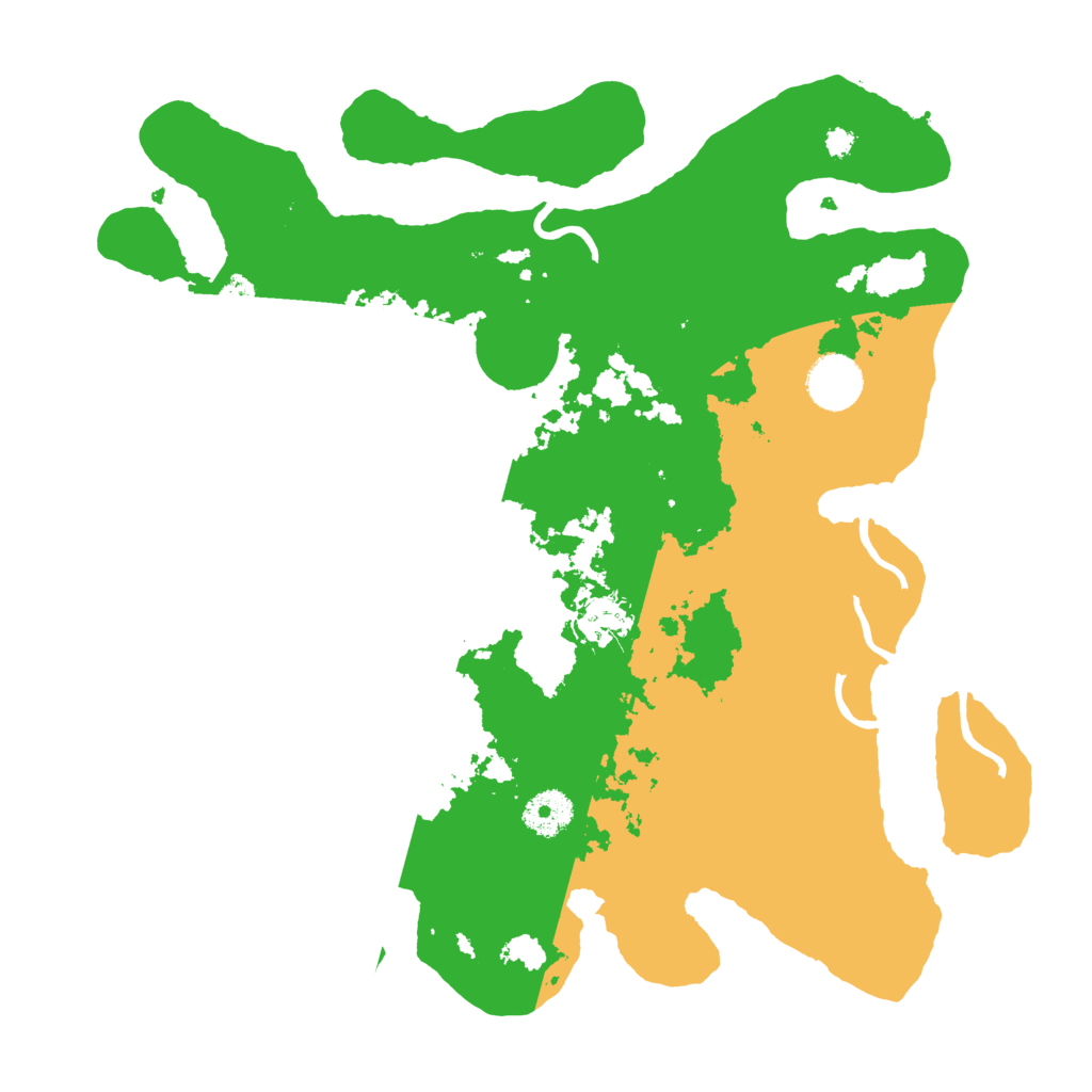 Biome Rust Map: Procedural Map, Size: 3500, Seed: 24546543
