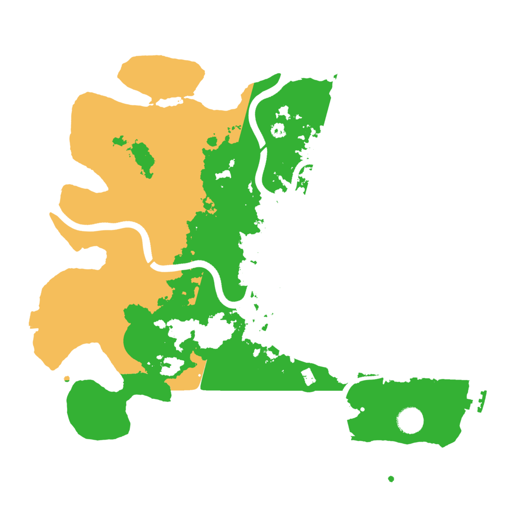 Biome Rust Map: Procedural Map, Size: 3500, Seed: 22566694