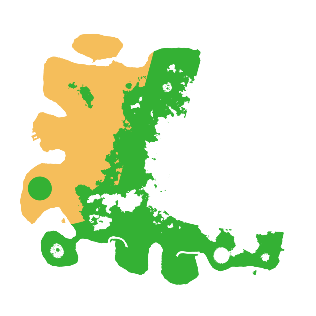 Biome Rust Map: Procedural Map, Size: 3500, Seed: 22566694