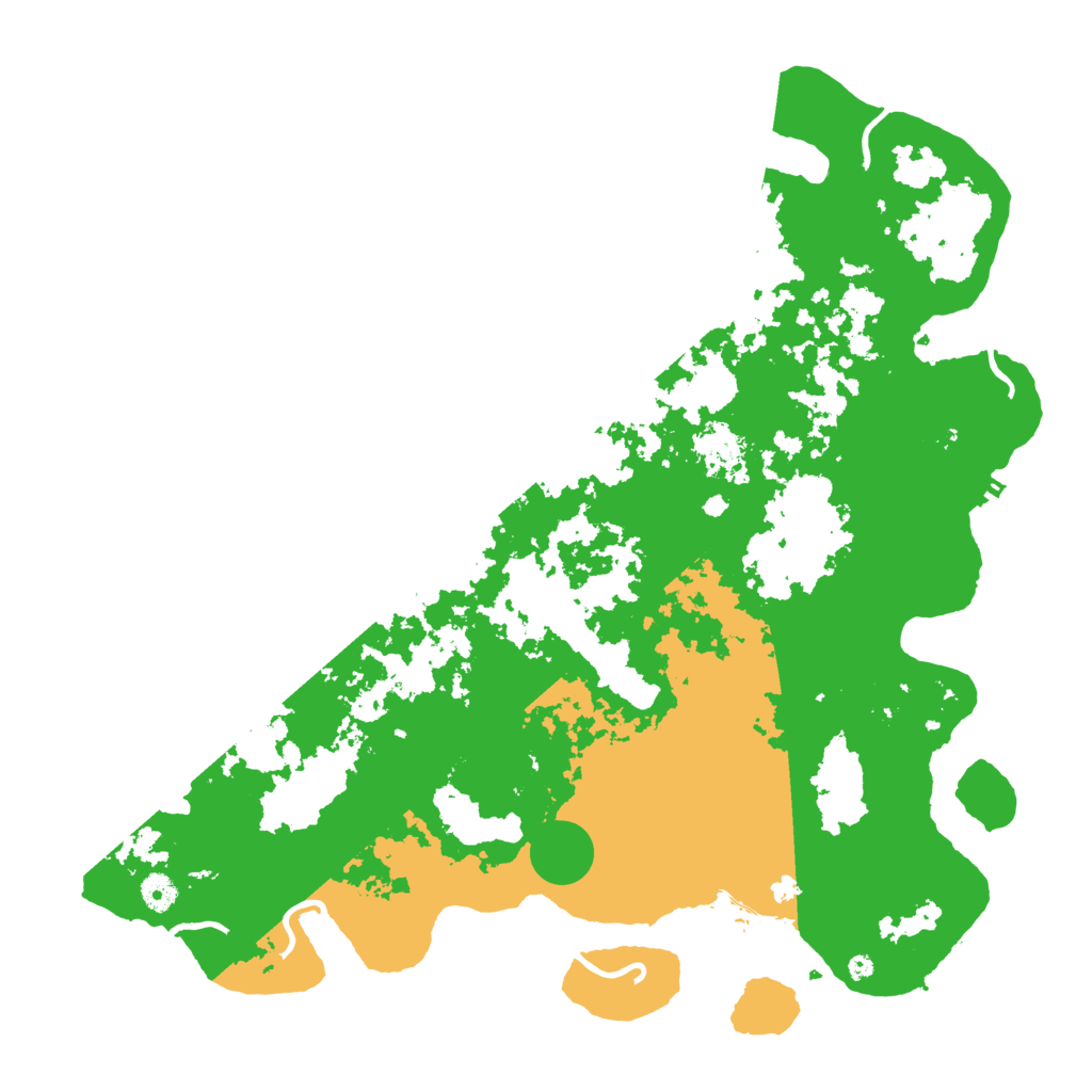 Biome Rust Map: Procedural Map, Size: 4500, Seed: 1217305028