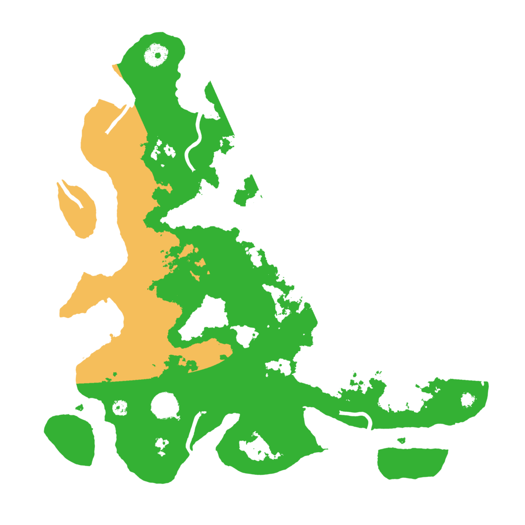 Biome Rust Map: Procedural Map, Size: 3500, Seed: 901052422