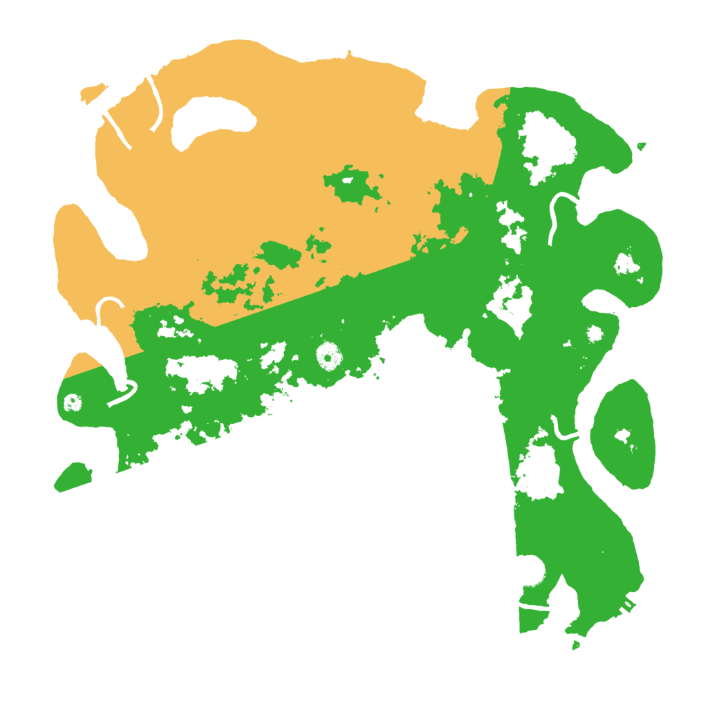 Biome Rust Map: Procedural Map, Size: 4000, Seed: 778800147