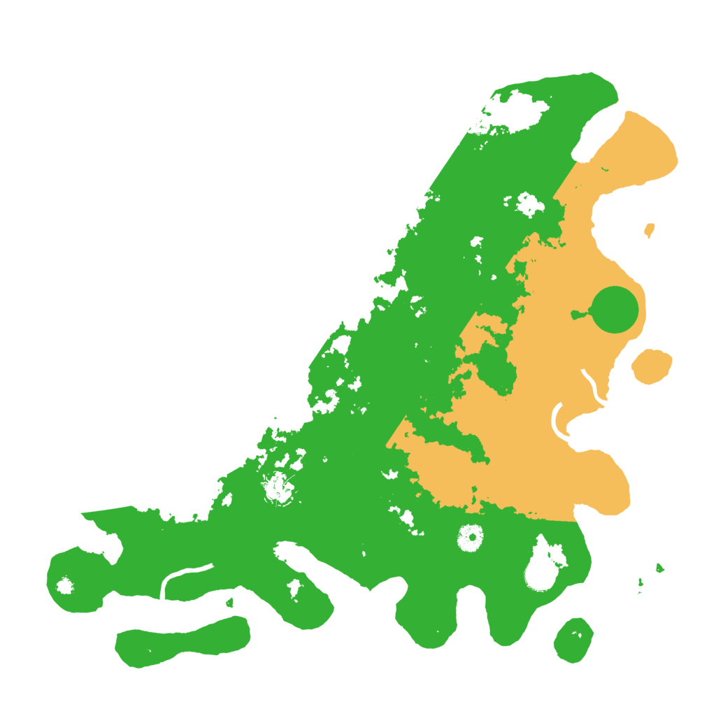 Biome Rust Map: Procedural Map, Size: 4000, Seed: 791188928