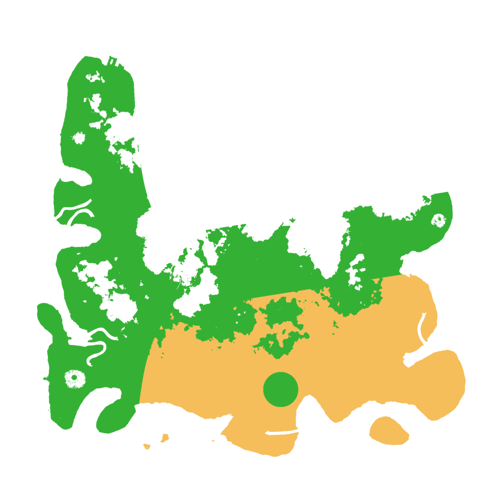 Biome Rust Map: Procedural Map, Size: 3750, Seed: 56501348