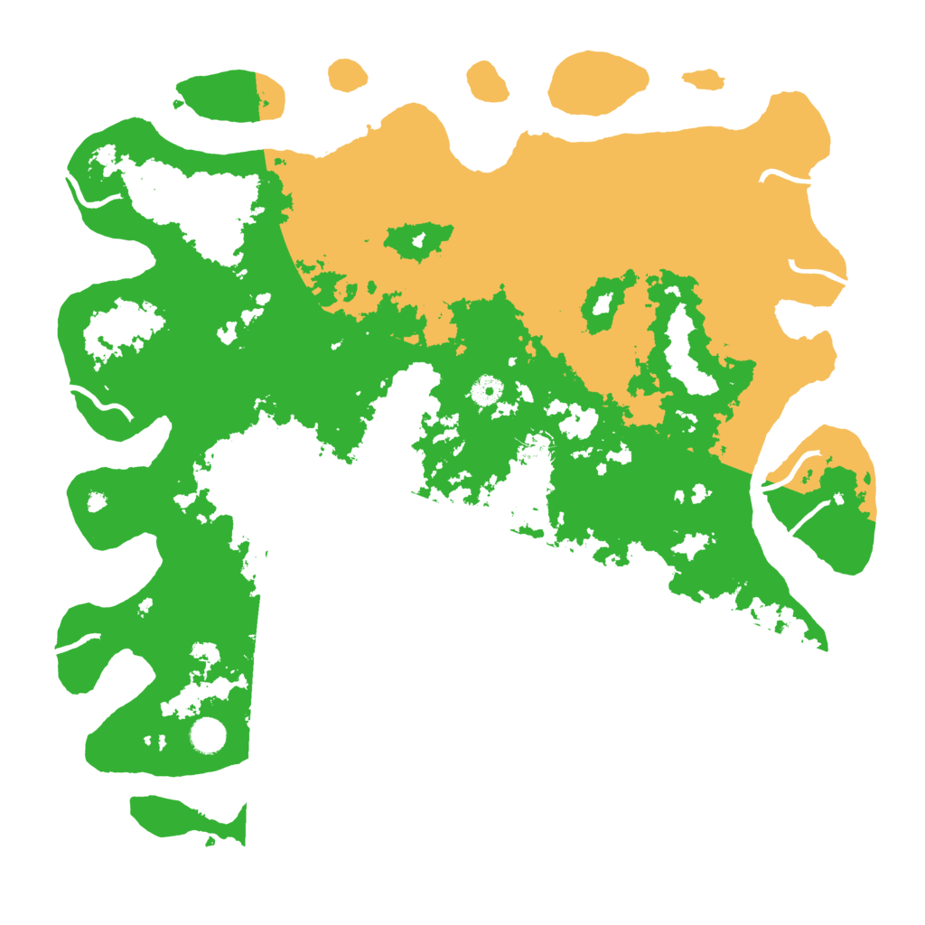 Biome Rust Map: Procedural Map, Size: 4500, Seed: 1952361734