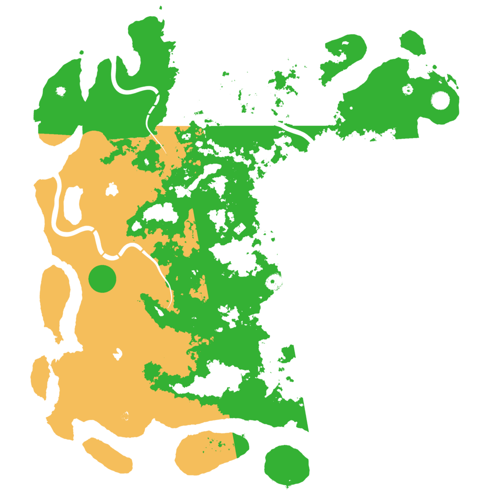 Biome Rust Map: Procedural Map, Size: 4800, Seed: 1616591838