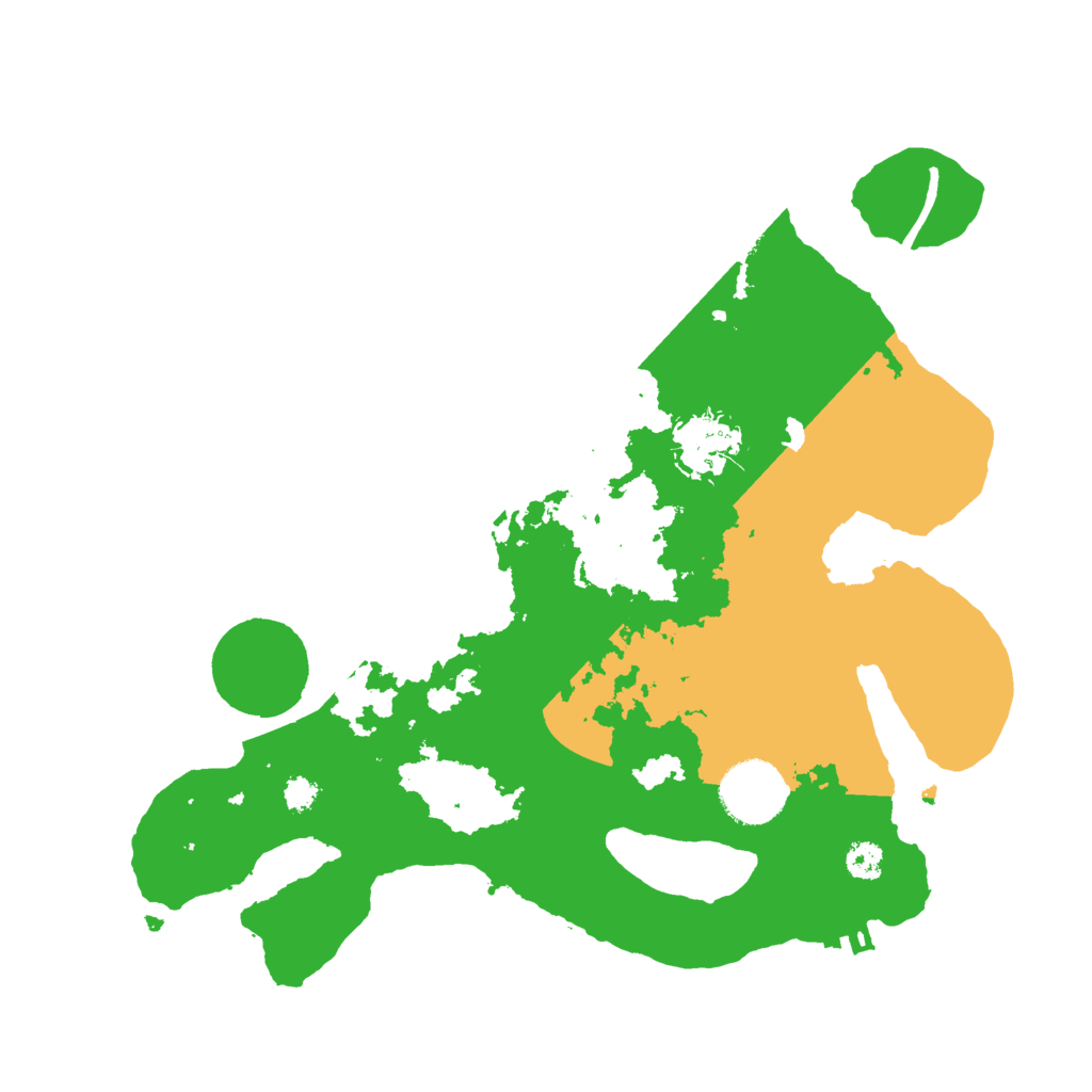 Biome Rust Map: Procedural Map, Size: 3000, Seed: 2122022