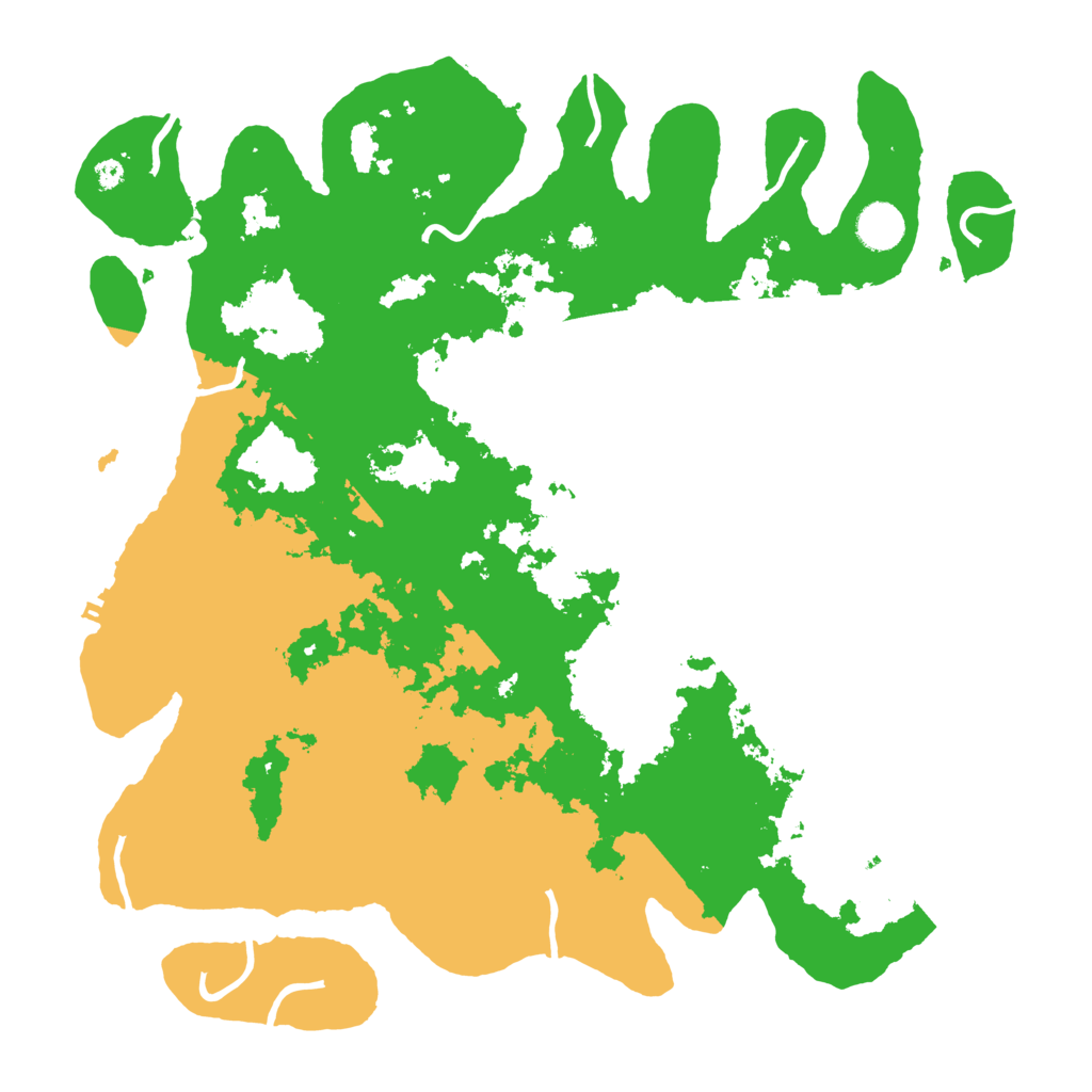 Biome Rust Map: Procedural Map, Size: 4000, Seed: 1821880807