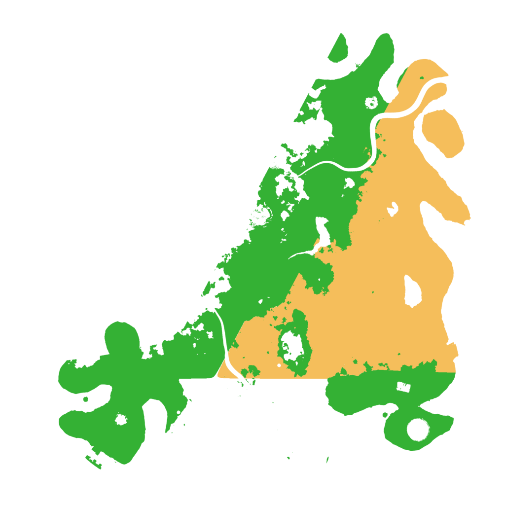 Biome Rust Map: Procedural Map, Size: 4000, Seed: 1189218448