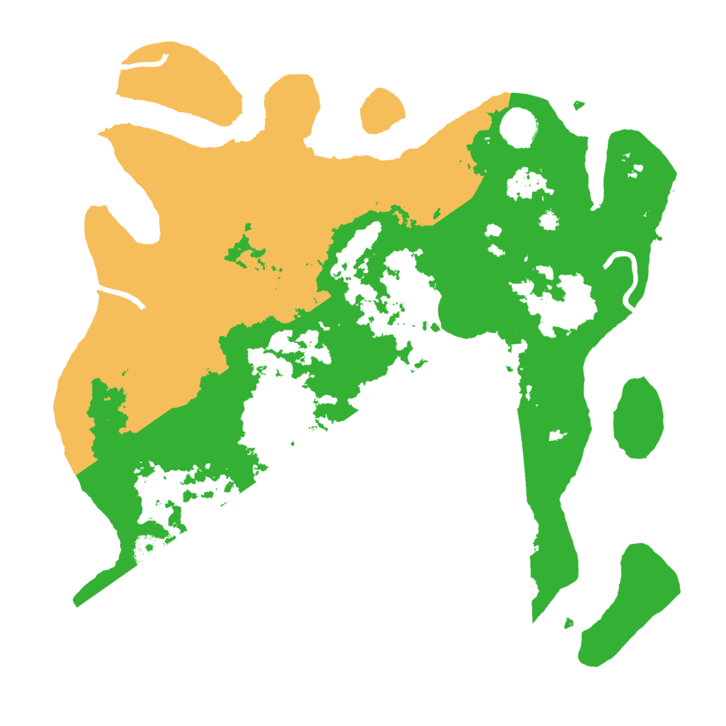 Biome Rust Map: Procedural Map, Size: 3500, Seed: 782423