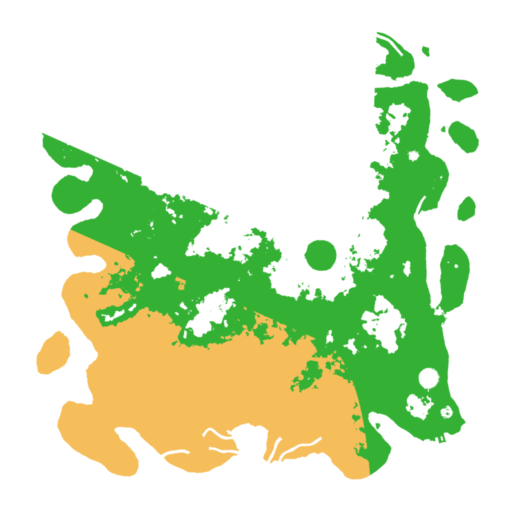 Biome Rust Map: Procedural Map, Size: 4444, Seed: 141126