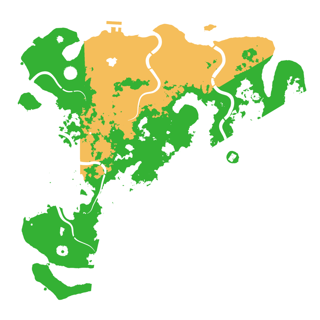Biome Rust Map: Procedural Map, Size: 4250, Seed: 1930705374