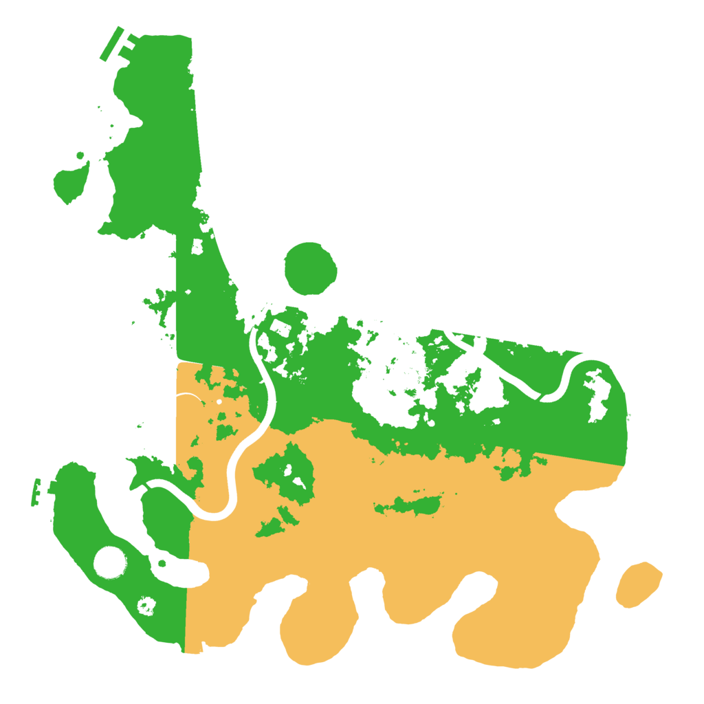 Biome Rust Map: Procedural Map, Size: 3800, Seed: 475285462