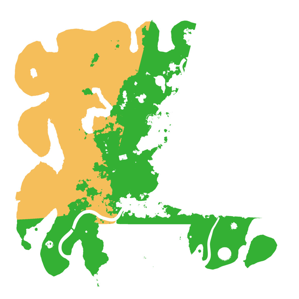 Biome Rust Map: Procedural Map, Size: 4000, Seed: 24059