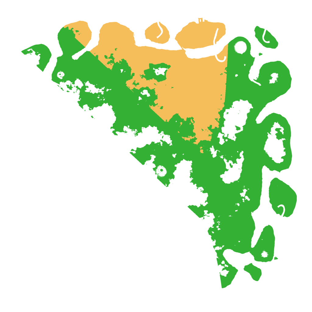 Biome Rust Map: Procedural Map, Size: 4500, Seed: 3532560