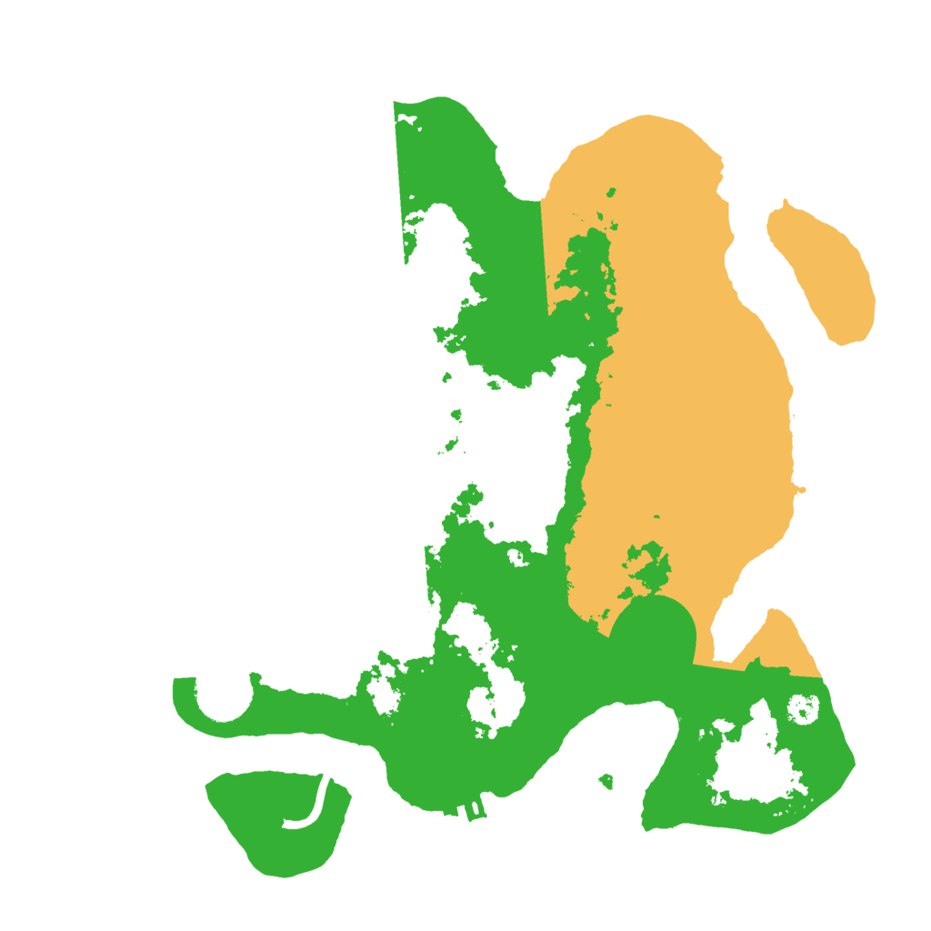 Biome Rust Map: Procedural Map, Size: 3000, Seed: 13632