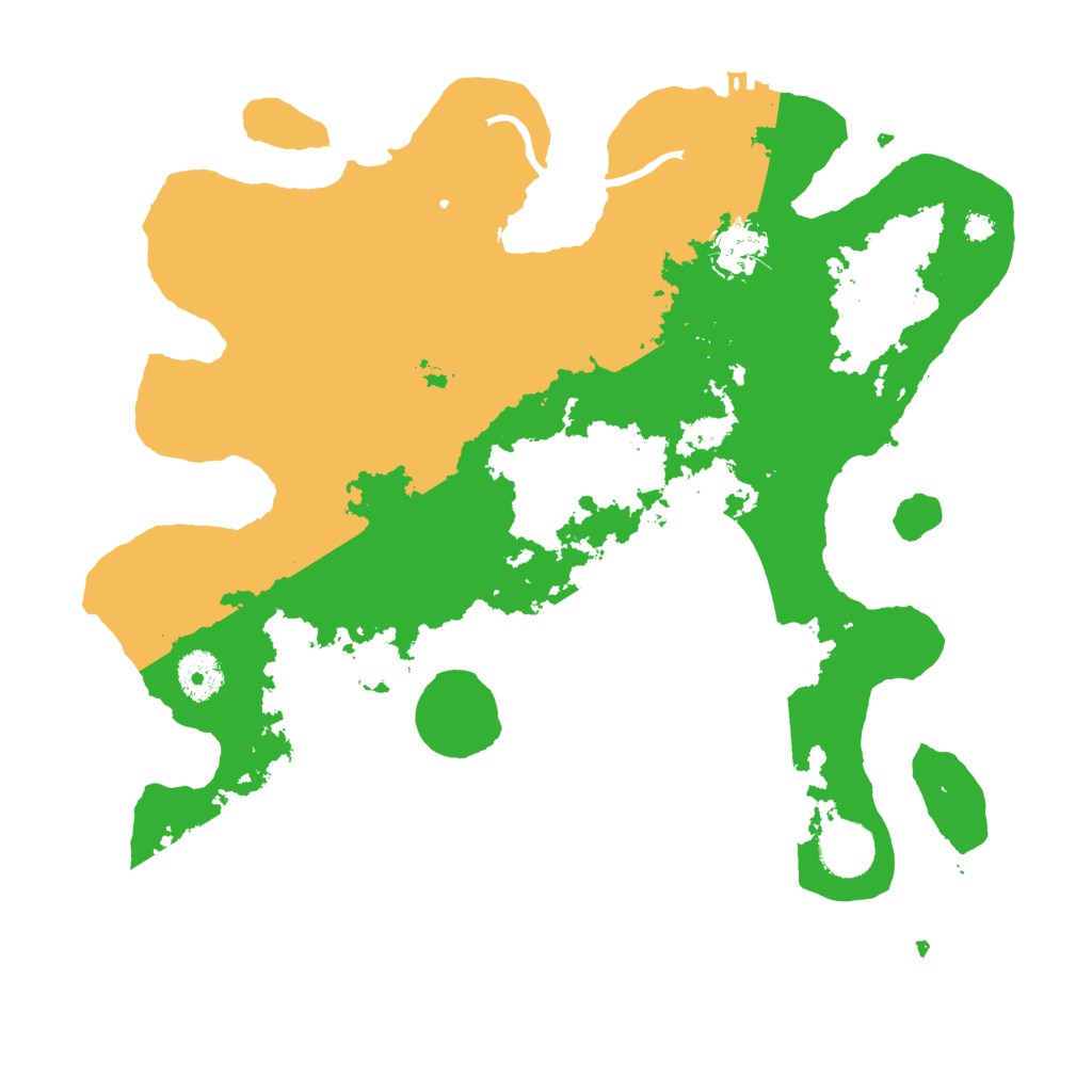 Biome Rust Map: Procedural Map, Size: 3500, Seed: 2132434775