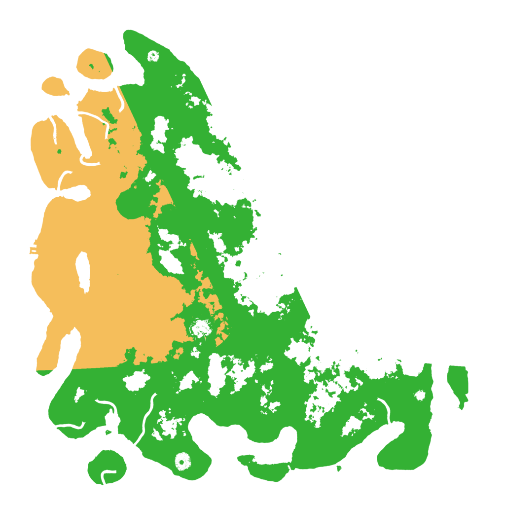 Biome Rust Map: Procedural Map, Size: 4500, Seed: 1989287038