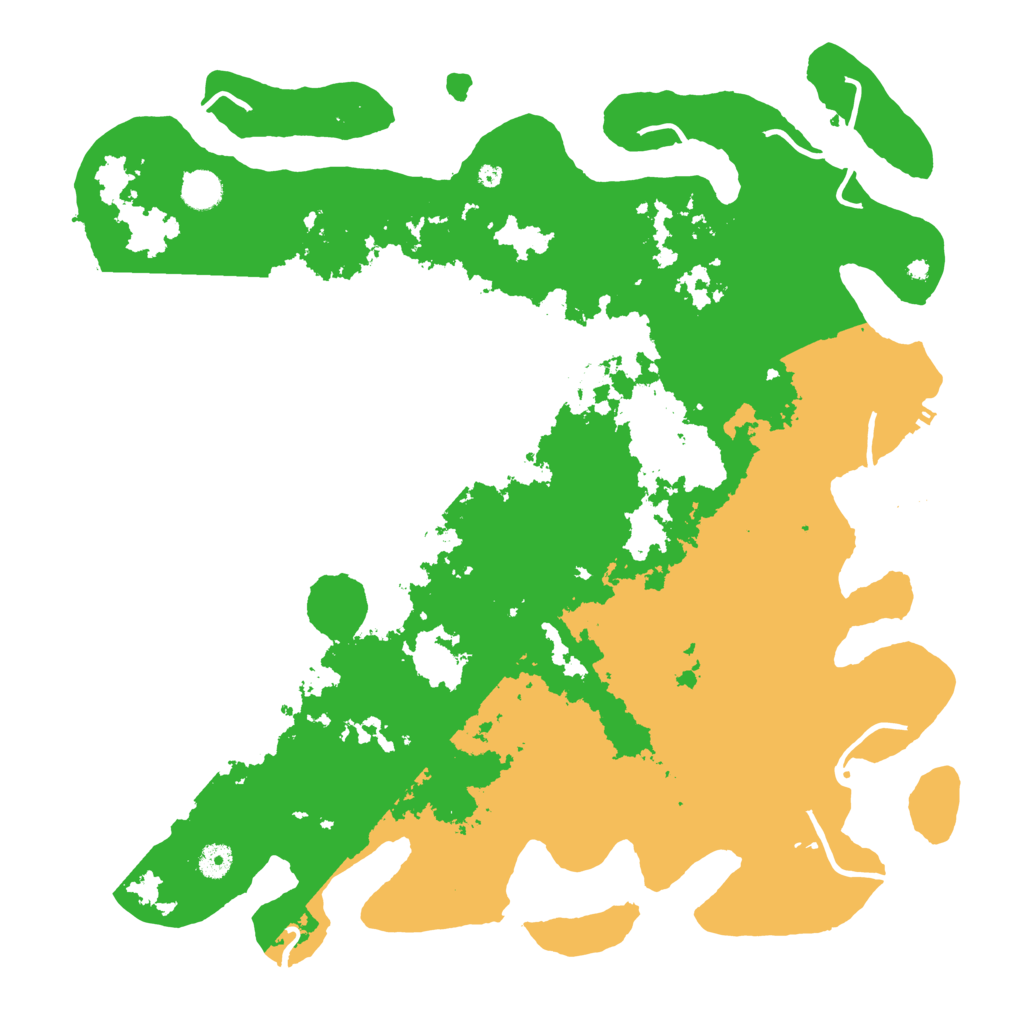 Biome Rust Map: Procedural Map, Size: 4500, Seed: 649839119
