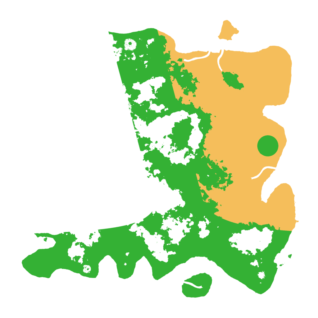 Biome Rust Map: Procedural Map, Size: 4000, Seed: 1114461254
