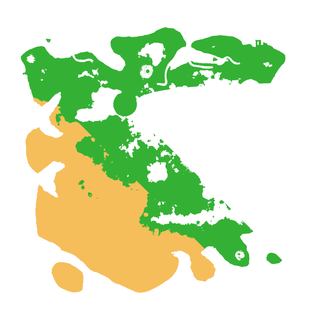 Biome Rust Map: Procedural Map, Size: 3500, Seed: 35984375