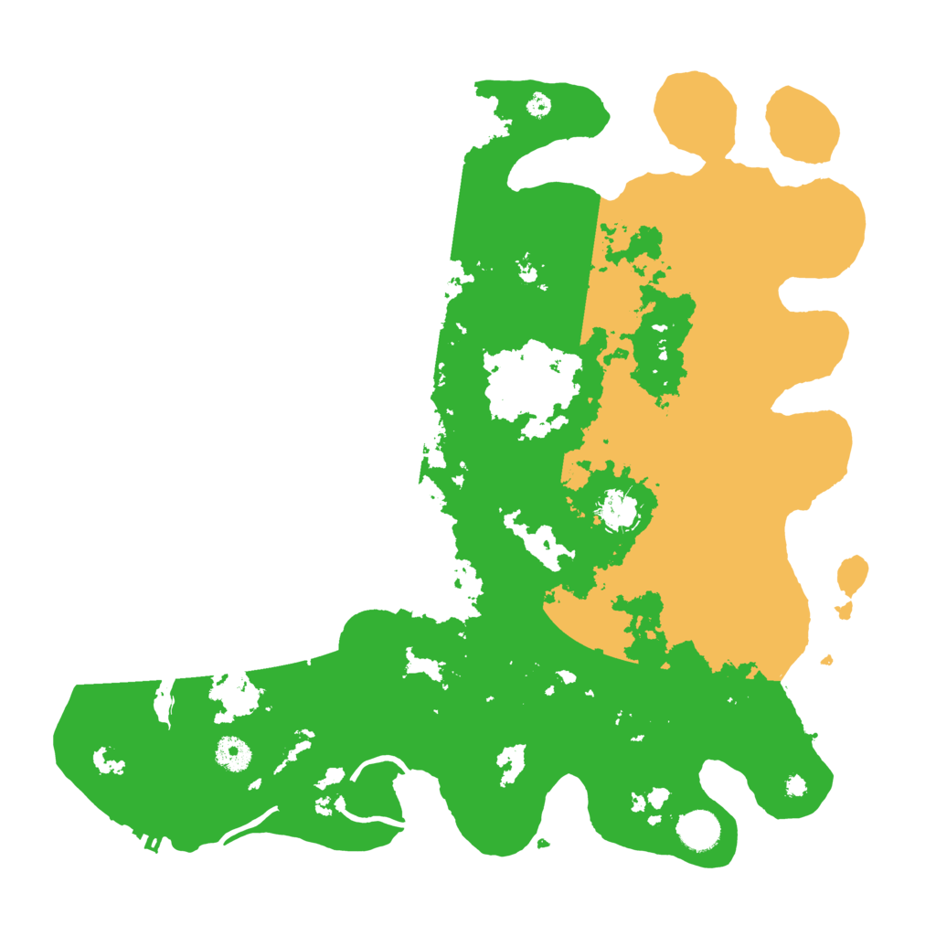 Biome Rust Map: Procedural Map, Size: 4000, Seed: 823490