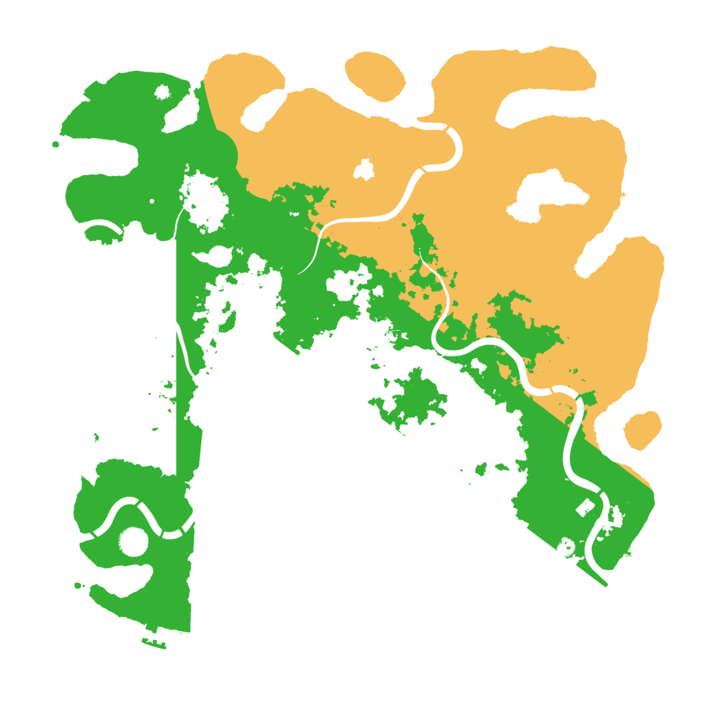 Biome Rust Map: Procedural Map, Size: 4250, Seed: 787539311