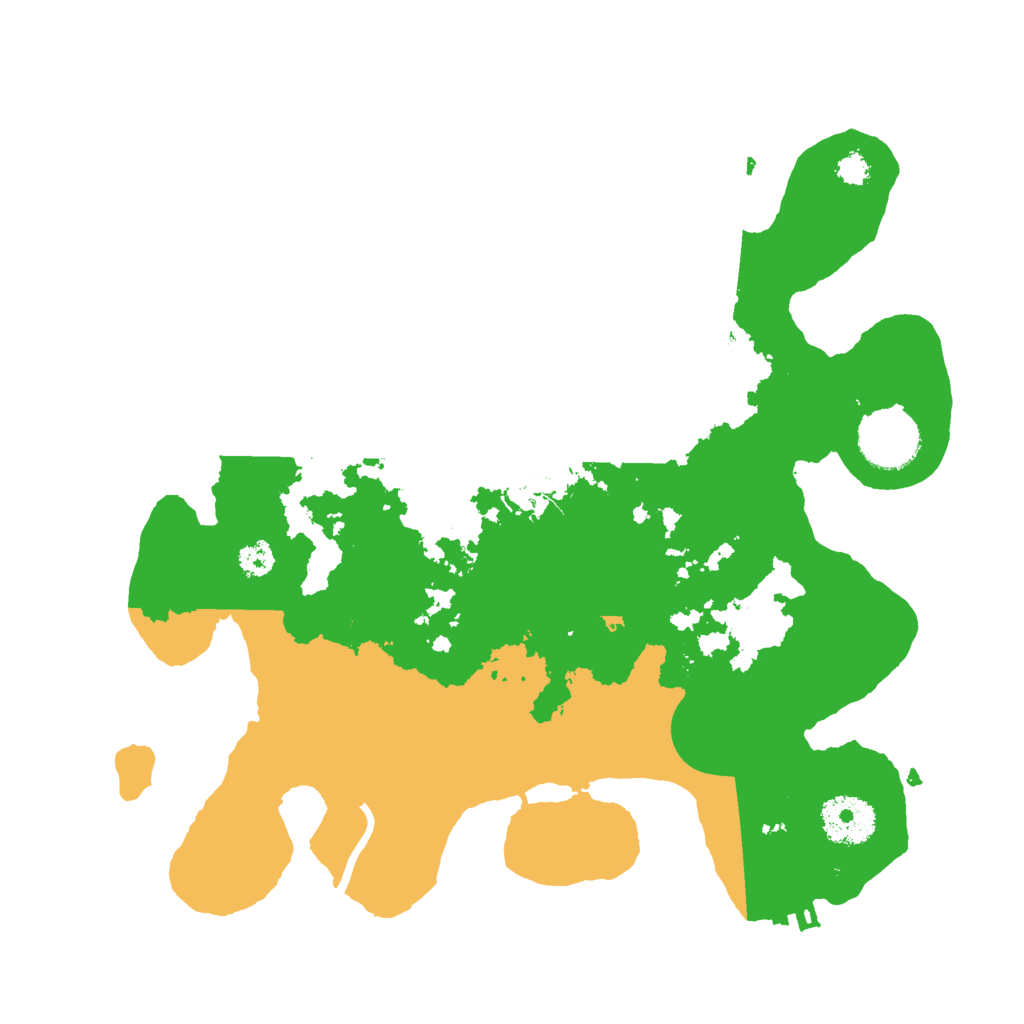 Biome Rust Map: Procedural Map, Size: 3000, Seed: 19631967