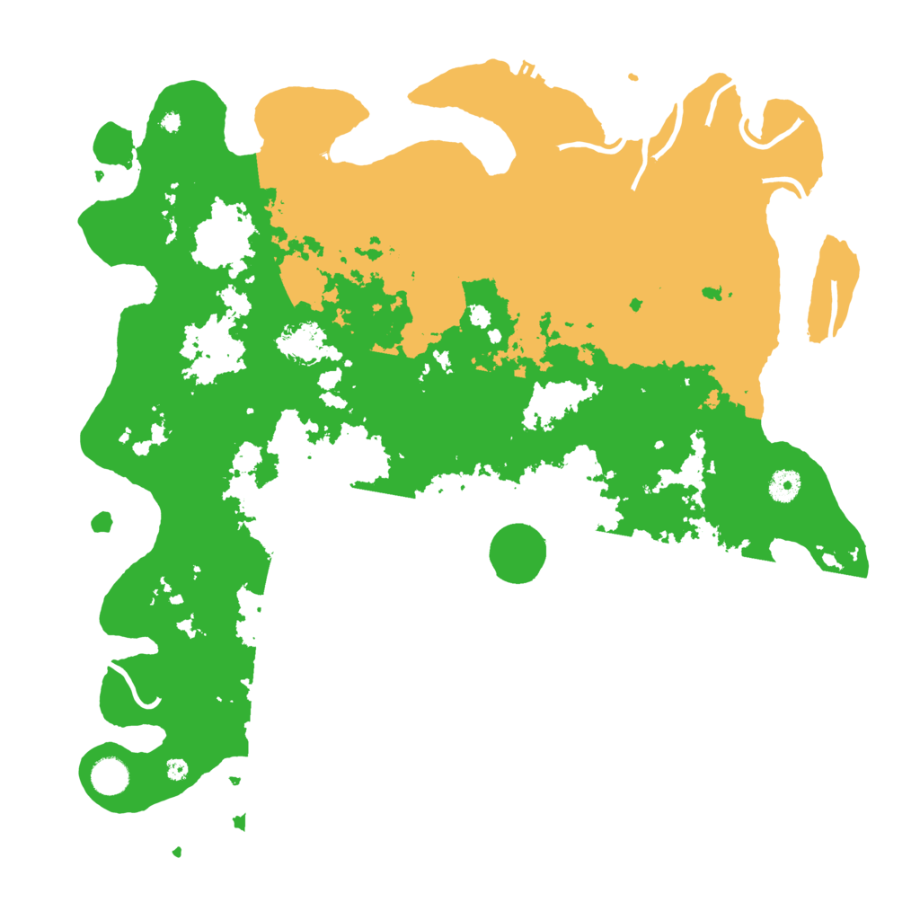 Biome Rust Map: Procedural Map, Size: 4300, Seed: 35633098