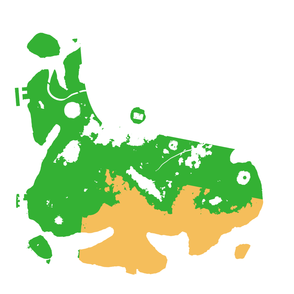 Biome Rust Map: Procedural Map, Size: 3250, Seed: 1363673771