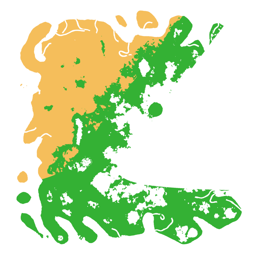 Biome Rust Map: Procedural Map, Size: 5000, Seed: 1150626579