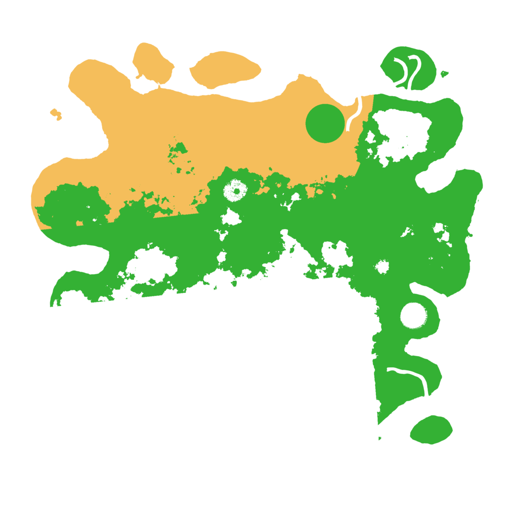 Biome Rust Map: Procedural Map, Size: 3500, Seed: 650339534