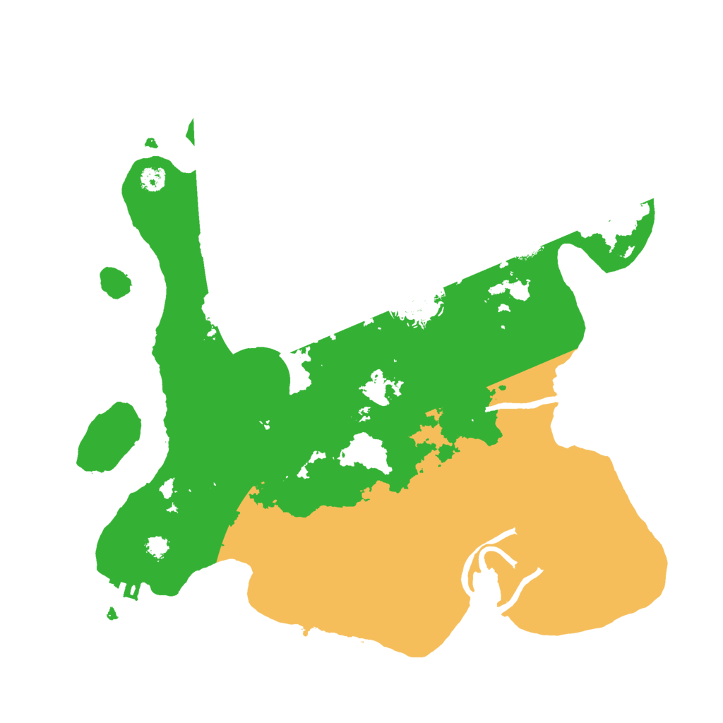 Biome Rust Map: Procedural Map, Size: 3000, Seed: 641067949