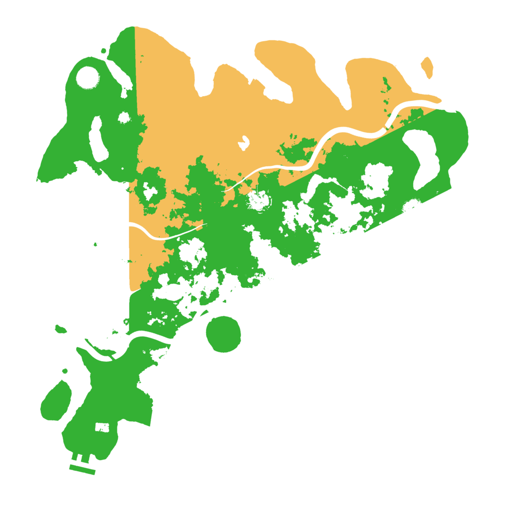 Biome Rust Map: Procedural Map, Size: 4000, Seed: 1809689923