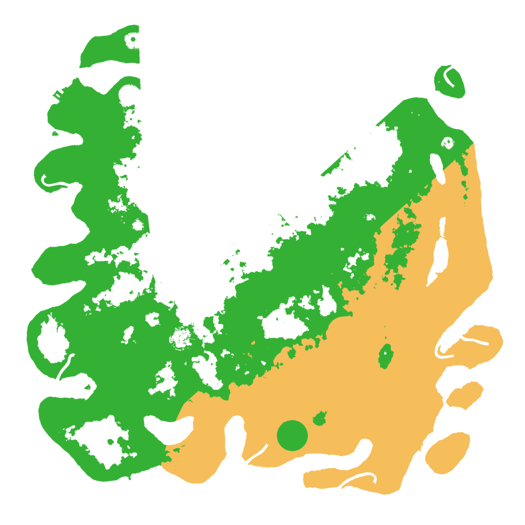 Biome Rust Map: Procedural Map, Size: 4500, Seed: 375101081