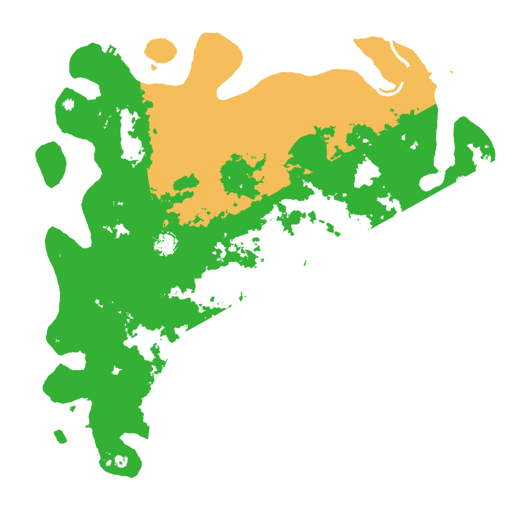 Biome Rust Map: Procedural Map, Size: 4200, Seed: 118703483